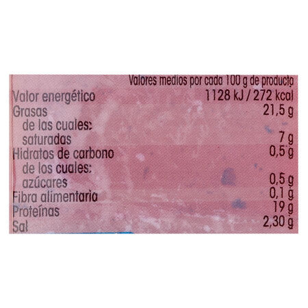 Bacon ahumado Alipende taco 400g