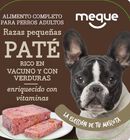 Comida h&uacute;meda perro Meque pat&eacute; mini 150g
