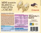 Helado bomb&oacute;n mini Alipende 8 uds