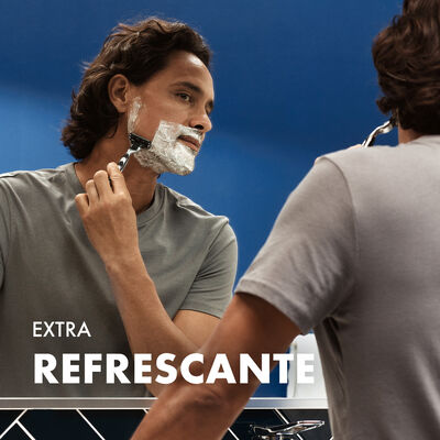 Espuma de afeitar Gillette 200+50ml series refrescante