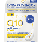Crema facial de d&iacute;a Nivea Q10 50ml power SPF 30 antiarrugas
