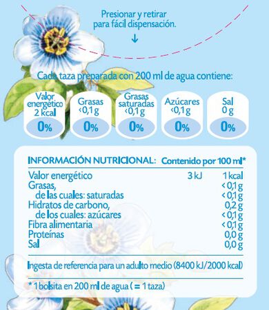 Infusi&oacute;n Pompadour 20u duerme bien plus