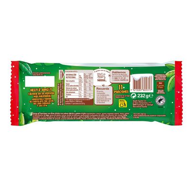 Turrón con galleta chocolate Jungly 232g