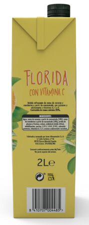 Bebida florida Juver 2L
