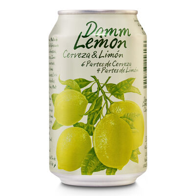 Cerveza con limón Damm lemon lata 33cl