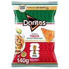 Snack de ma&iacute;z estilo mexicano Doritos taco 140g