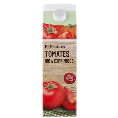 Zumo 100% exprimido tomate El Frutero 1l


