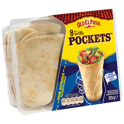 Tortilla Old El Paso pockets 8 unidades