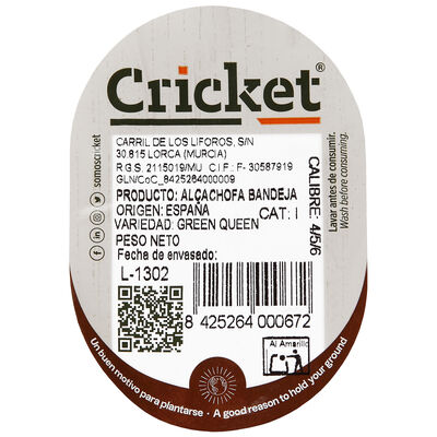 Alcachofa Bandeja 750G