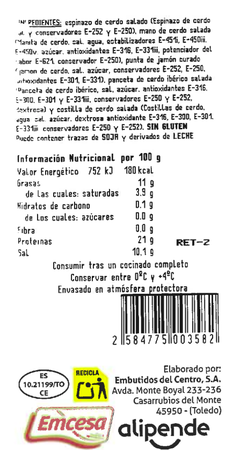 Preparado para puchero Alipende 450g aproximadamente