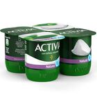 Bífidus probiótico Activia 0% pack 4 natural