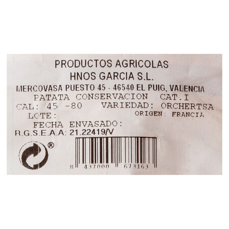 Patata malla 3kg