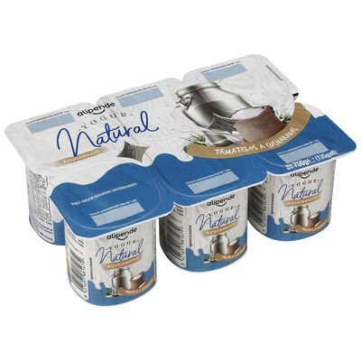 Yogur natural azucarado pack 6 Alipende