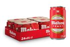 Cerveza rubia especial Mahou 5 Estrellas lata 25cl