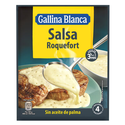 Salsa roquefort de Gallina Blanca 23g