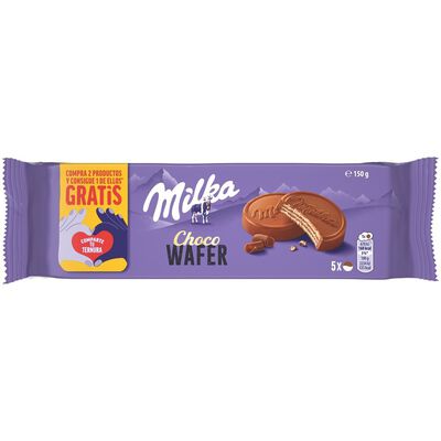 Galleta barquillo Milca Choco Wafer 150g