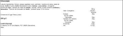 Bomb&oacute;n Lindor 200g leche cornet