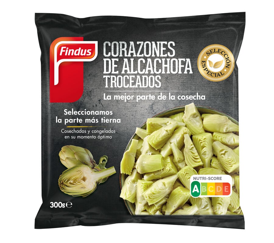Corazones de alcachofa Findus 300g