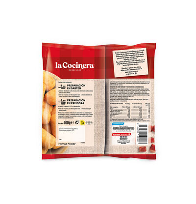 Croqueta La Cocinera sabros&iacute;sima 500g jam&oacute;n