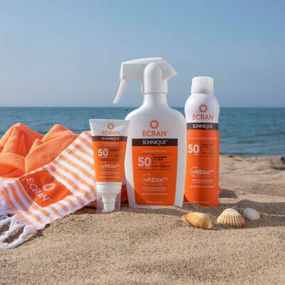 Bruma protectora Ecran Sunnique invisible F50 250ml