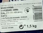 Mandarina clementina malla 1.5kg