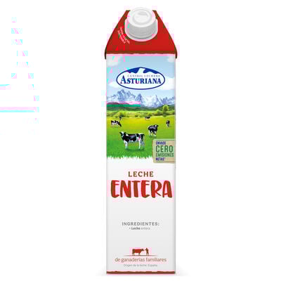 Leche Asturiana 1l entera