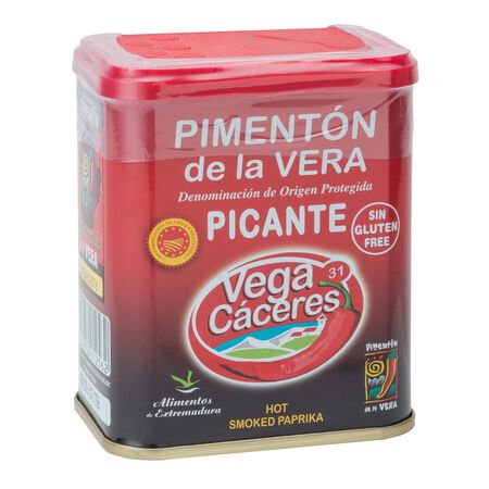 Pimentón picante de la vera Vega Cáceres 75g