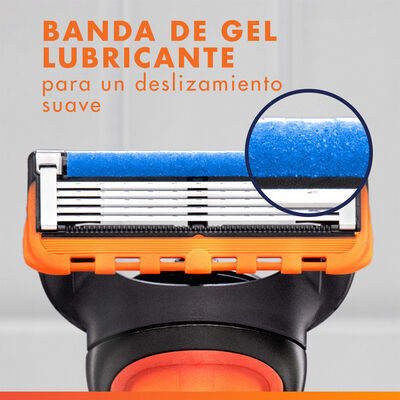 Recambio hojas de afeitar Gillette 7+1 unidades Fusion 5