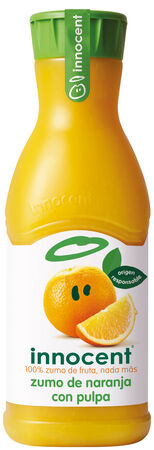 Zumo Innocent 90cl naranja con pulpa
