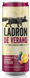 Tinto de verano Ladron Verano 33cl cítricos