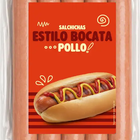 Salchicha estilo bocata Pln 375g pollo