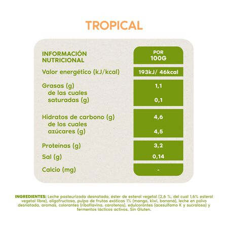 Bebida láctea Danacol colesterol pack 6 tropical
