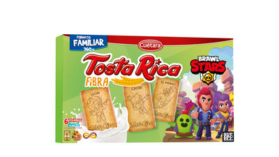 Galleta de fibra Tostarica de Cu&eacute;tara 760g
