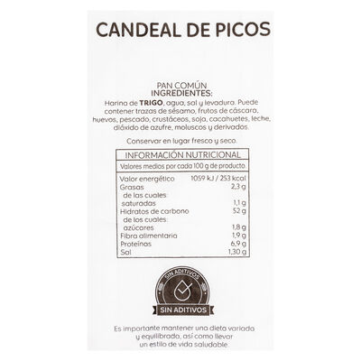 Pan de picos 300g