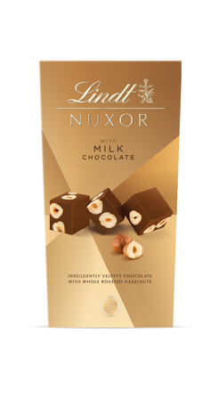 Bombón nuxor Lindt 165g milk chocolate