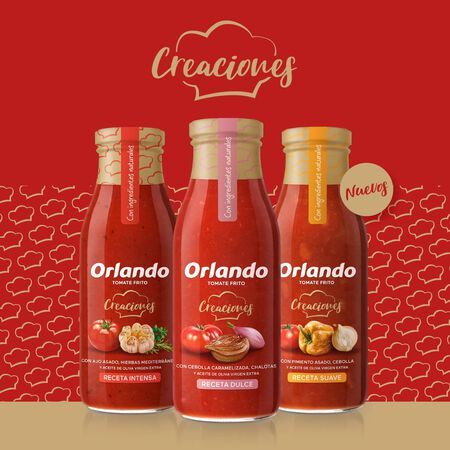 Tomate frito creaciones Orlando 495g receta dulce