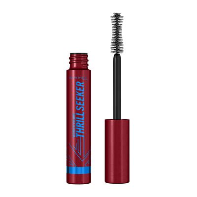 M&aacute;scara de pesta&ntilde;as Rimmel Thrill Seeker Waterproof Negro