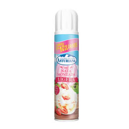 Nata montada ligera en spray Asturiana 250 gr + 10%