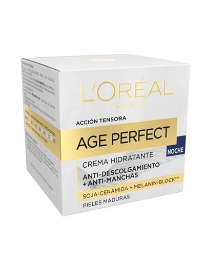 Crema facial de noche L'Or&eacute;al 50ml age perfect