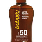 Aceite solar bronceador Babaria FP50 Coco
