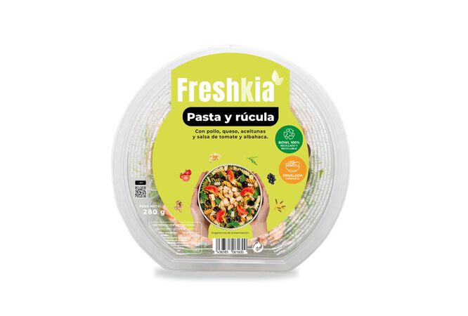 Ensalada pasta y rúcula Freshkia 280g