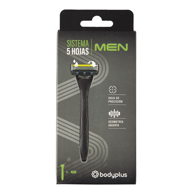Sistema De Afeitado Aparato 5 Hojas Bodyplus