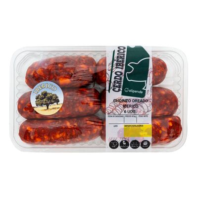Chorizo ib&eacute;rico Alipende 450g aproximadamente