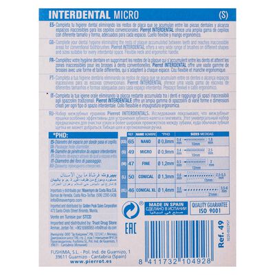 Cepillo intradental 5 uds Pierrot ultrafino