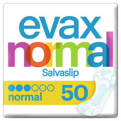 Salvaslip Evax 44+6 uds normal