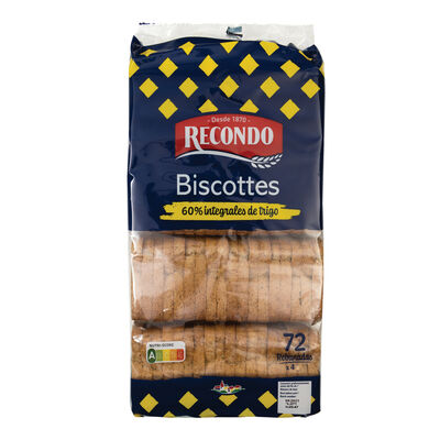 Biscote integral Recondo 540g