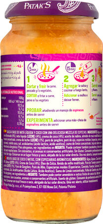 Salsa korma Pataks 450g