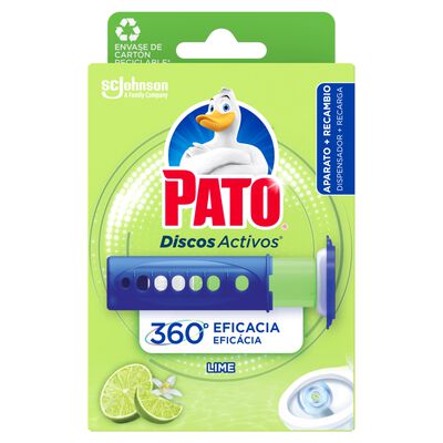 Desinfectante discos activos Pato WC lima