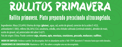 Rollito primavera Exkimo 6 unidades