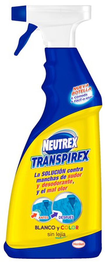 Quitamanchas en spray Neutrex 600ml transpirex sin lejía